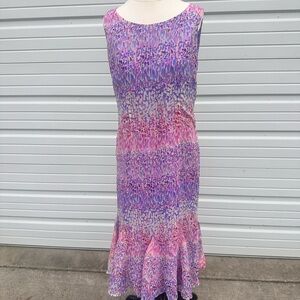 Danny & Nicole women’s sleeveless lavender dress size 10
